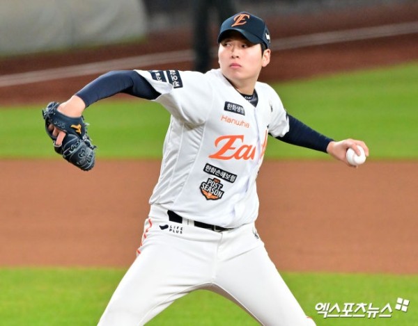 6kg 벌크업 성공→5kg 또?…한화 조동욱 "내년에는 운보다 실력으로 1군 자리 잡고 싶다" [인터뷰]